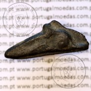 Grécia antiga, Ólbia, Sarmácia. Pré-Moeda Golfinho, ano 550 a 350 a.C., AE 26mm, (Sear 1684)