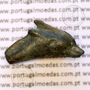 Ólbia, Sarmácia. Pré-Moeda Golfinho, ano 550 a 350 a.C., AE 22mm, (Sear 1684)