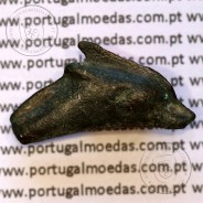 Ólbia, Sarmácia. Pré-Moeda Golfinho, ano 550 a 350 a.C., AE 22mm, (Sear 1684)
