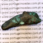 Ólbia, Sarmácia. Pré-Moeda Golfinho, ano 550 a 350 a.C., AE 25mm, (Sear 1684)