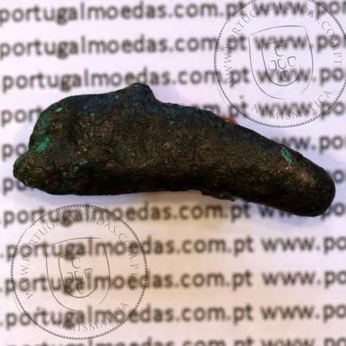 Ólbia, Sarmácia. Pré-Moeda Golfinho, ano 550 a 350 a.C., AE 25mm, (Sear 1684)
