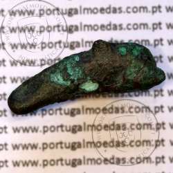 Ancient greeK coin, Olbia, Sarmatia. Bronze Dolphin Proto-Money, circa 550 a 350 BC., Æ 25mm, (Sear 1684)