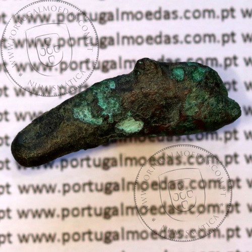 Ancient greeK coin, Olbia, Sarmatia. Bronze Dolphin Proto-Money, circa 550 a 350 BC., Æ 25mm, (Sear 1684)
