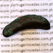 Grécia antiga, Ólbia, Sarmácia. Pré-Moeda Golfinho, ano 550 a 350 a.C., AE 22mm, (Sear 1684)