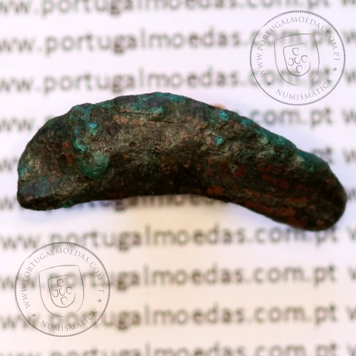 Grécia antiga, Ólbia, Sarmácia. Pré-Moeda Golfinho, ano 550 a 350 a.C., AE 22mm, (Sear 1684)