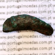 Ancient greeK coin, Olbia, Sarmatia. Bronze Dolphin Proto-Money, circa 550 a 350 BC., Æ 22mm, (Sear 1684)