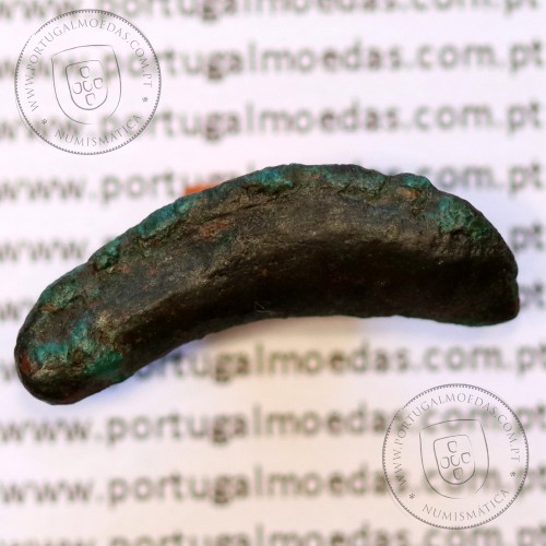 Ancient greeK coin, Olbia, Sarmatia. Bronze Dolphin Proto-Money, circa 550 a 350 BC., Æ 22mm, (Sear 1684)