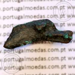 Ancient greeK coin, Olbia, Sarmatia. Bronze Dolphin Proto-Money, circa 550 a 350 BC., Æ 21mm, (Sear 1684)