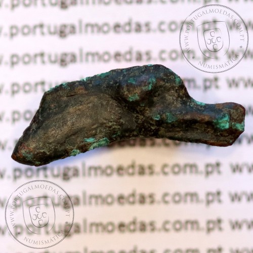 Ólbia, Sarmácia. Pré-Moeda Golfinho, ano 550 a 350 a.C., AE 21mm, (Sear 1684)