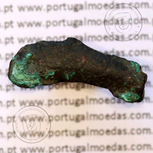 Grécia antiga, Ólbia, Sarmácia. Pré-Moeda Golfinho, ano 550 a 350 a.C., AE 23mm, (Sear 1684)