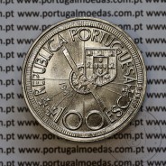 100$00 1987 DIOGO CÃO, Cuproníquel, I Série dos Descobrimentos Portugueses, World Coins PORTUGAL KM 641