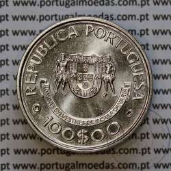 100$00 1989 ILHAS CANÁRIAS, Cuproníquel, II Série dos Descobrimentos Portugueses, World Coins PORTUGAL KM 646