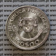 100$00 1989 ILHAS CANÁRIAS, Cuproníquel, II Série dos Descobrimentos Portugueses, World Coins PORTUGAL KM 646