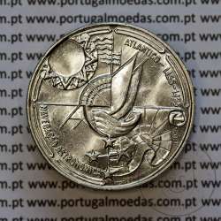 Portugal coin, 100 Escudos Copper-nickel 1990 NAVEGAÇÃO ASTRONÓMICA, World Coins PORTUGAL KM 649