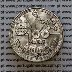 100$00 1990 NAVEGAÇÃO ASTRONÓMICA, Cuproníquel, II Série dos Descobrimentos Portugueses, World Coins PORTUGAL KM 649