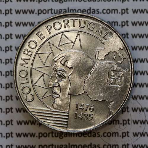 200 Escudos 1991 Colombo e Portugal 1476-1485, Cuproníquel, III Série dos Descobrimentos Portugueses, World Coins PORTUGAL KM658