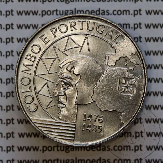 Portugal coin, 200 Escudos Copper-nickel 1991 Colombo e Portugal 1476-1485, World Coins PORTUGAL KM 658
