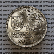 200 Escudos 1993 Arte Nambam, Cuproníquel, IV Série dos Descobrimentos Portugueses, World Coins Portugal KM 668