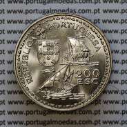 200 Escudos 1994 Henrique o Navegador, Cuproníquel, V Série dos Descobrimentos Portugueses, World Coins Portugal KM 670
