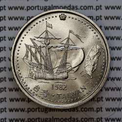 Portugal coin, 200 Escudos 1996 TAIWAN, 1582 Discovery from Island Formosa, Copper-nickel, World Coins Portugal KM 692
