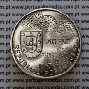 200 Escudos 1997 Padre Luís Fróis 1532-1597, Cuproníquel, VIII Série dos Descobrimentos Portugueses, World Coins Portugal KM 698