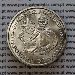 200 Escudos 1997 Beato José de Anchieta, Cuproníquel, VIII Série dos Descobrimentos Portugueses, World Coins Portugal KM 699 200 Escudos 1997 Beato José de Anchieta, Cuproníquel, VIII Série dos Descobrimentos Portugueses, World Coins Portugal KM 699