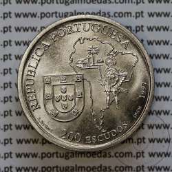 200 Escudos 1997 Beato José de Anchieta, Cuproníquel, VIII Série dos Descobrimentos Portugueses, World Coins Portugal KM 699 200 Escudos 1997 Beato José de Anchieta, Cuproníquel, VIII Série dos Descobrimentos Portugueses, World Coins Portugal KM 699