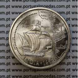 Portugal coin, 200 Escudos 1998 INDIA, Arrival in India 1498, Copper-nickel, World Coins Portugal KM 712