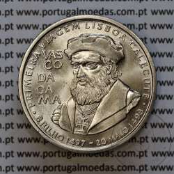 200 Escudos 1998 Vasco da Gama, cuproníquel, IX Série dos Descobrimentos Portugueses, World Coins Portugal KM 709
