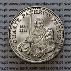 Portugal coin, 200 Escudos 1999 Duarte Pacheco Pereira 1460-1533, Copper-nickel, World Coins Portugal KM 719