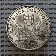 Portugal coin, 200 Escudos 1999 Duarte Pacheco Pereira 1460-1533, Copper-nickel, World Coins Portugal KM 719
