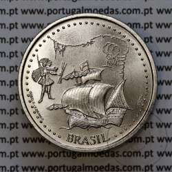Portugal coin, 200 Escudos 1999 Brazil , Copper-nickel, World Coins Portugal KM 718
