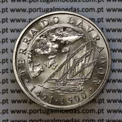 Portugal coin, 200 Escudos Terra do Lavrador 1491-1500, Copper-nickel, World Coins Portugal KM 728