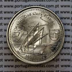 200 Escudos 2000 Terra dos Corte Reais 1501-1502, Cuproníquel, XI Série dos Descobrimentos Portugueses, W. Coins Portugal KM729