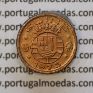 20 Centavos 1973 Bronze Guiné, $20 centavos 1973 Ex-colónia Portuguesa Guiné, (Soberba), World Coins Guinea Portuguese KM 13