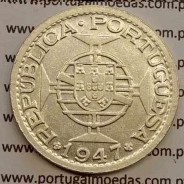 India 1 Rupia 1947 Silver, Silver Rupee 1947 of India Portuguese, World Coins India Portuguese KM 27