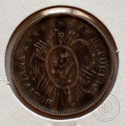 Bolivia, silver coin of 20 centavos 1887, (XF), World Coins Bolivia KM 159.2