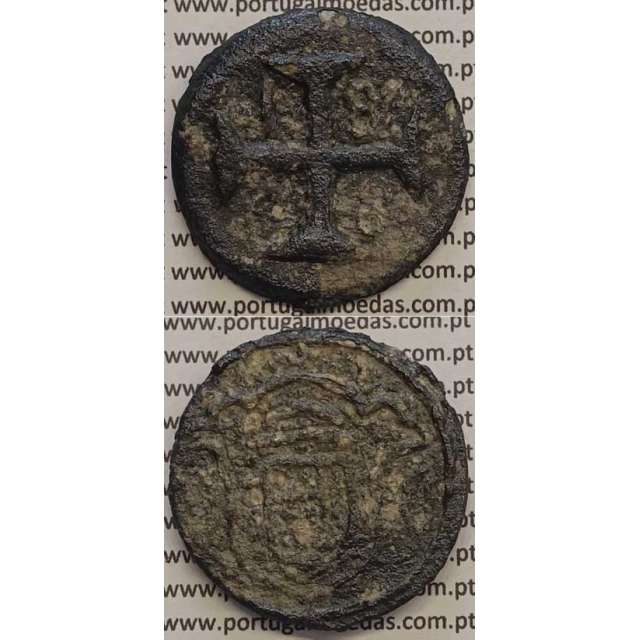 MOEDA 20 BAZARUCOS TUTENAGA 1828 (BC) - ÍNDIA - D.PEDRO IV