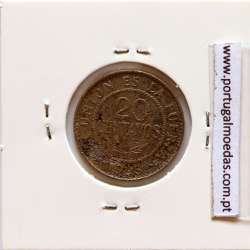 Bolívia 20 Centavos 1995 Inox, (MBC), World Coins Bolivia KM 203