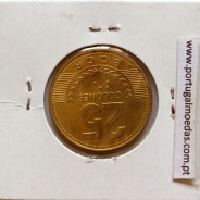 Costa Rica, 25 Colones 2007 Latão, (Soberba),  World Coins Costa Rica KM 229a