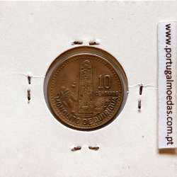 Guatemala, 10 centavos 1988 cupro-níquel, (MBC+), World Coins Guatemala KM 277.5