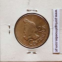 Guatemala 25 centavos 1987 Copper-Nickel, (UNC), World Coins Guatemala KM 278.5