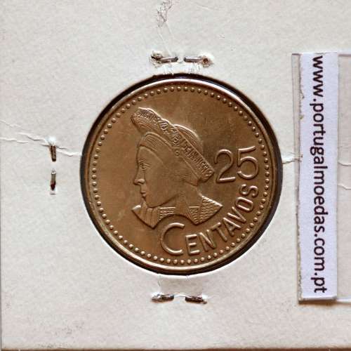 Guatemala 25 centavos 1987 Copper-Nickel, (UNC), World Coins Guatemala KM 278.5