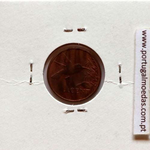 Trindade e Tobago, 1 Cent 1983 Bronze, (Bela), World Coins Trinidad and Tobago KM 29