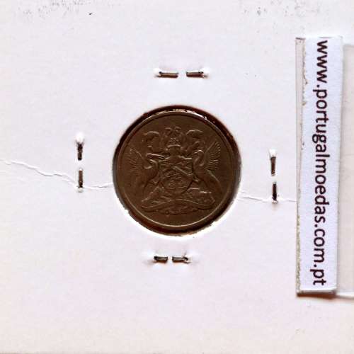 Trinidad and Tobago, 10 Cents 1966 Copper-nickel , (VF), World Coins Trinidad and Tobago KM 3
