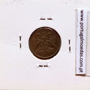 Trindade e Tobago, 10 Cents 1966 cuproníquel, (MBC), World Coins Trinidad and Tobago KM 3