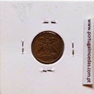 Trinidad and Tobago, 10 Cents 1966 Copper-nickel , (XF), World Coins Trinidad and Tobago KM 3