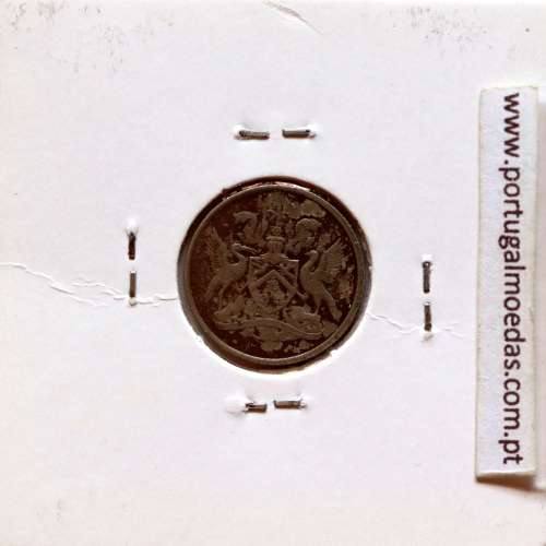 Trinidad and Tobago, 10 Cents 1966 Copper-nickel , (XF), World Coins Trinidad and Tobago KM 3