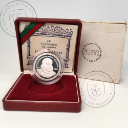 Portugal, 1000 Escudos Camões 1980 Silver Proof, 1000 Escudos 1983, 4th Centenary of the Death of Camões 1580-1980, with Case