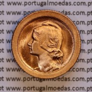 Portugal, 5 Centavos 1927 Bronze, Five Cents 1927 ($05) Portuguese Republic, (BU/UNC), World Coins Portugal KM 572